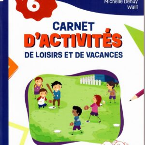 carnet d'activité pour rentrer en 6e